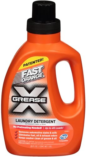 Permatex 22340 Fast Orange Grease X Mechanic's Laundry Detergent, 40 fl. oz.