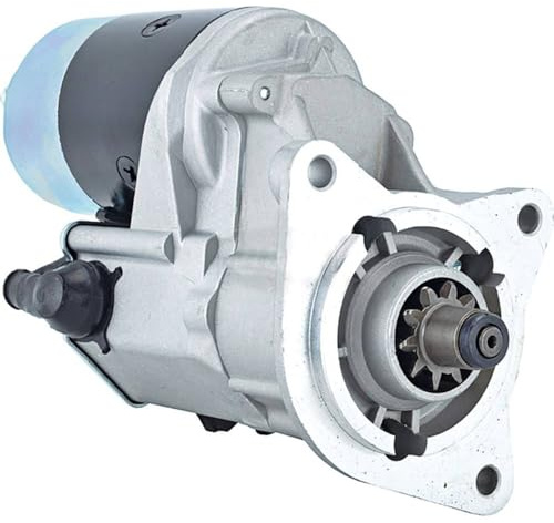 RAREELECTRICAL New 12V Starter Motor Osgr Cw 10-Tooth Compatible with 1972-1992 Case 580F 580G Construction King Loader Backhoe Dennis Europe Bulkmaster Dominant Diesel D0nn-11000-B E9nn-11000-Aa