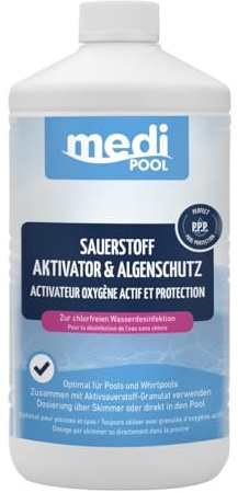 mediPOOL Sauerstoff Aktivator & Algenschutz 1 L