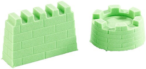 Playtastic NX-7271 Spielsand: Kinetischer, formbar und formstabil, fein, grün, 500 g (Knet Sand)
