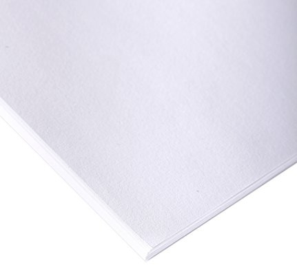 Clairefontaine 1982C - Ries mit 100 Bogen Zeichen- und Skizzenpapier DIN A4 21x29,7 cm, 120g, feinkörnig, ideal für Zeichnungen und Skizzen, für Trockentechniken geeignet, Weiß, 1 Stück