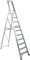 KTL Escalera Industrial de Aluminio Tijera un Acceso 10 peldaños Serie XL