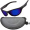 ZILLERATE Occhiali da Sole da Uomo Polarizzati, Ciclismo, Pesca, Golf, Corsa, Guida, Vela, Sci, Protezione UV400, Montatura TR90 Leggera e Avvolgente, Accessori con Custodia Rigida, Blu