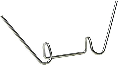 SPARES2GO Greenhouse Spring Wire Glass Glazing W Clips (Pack of 50)