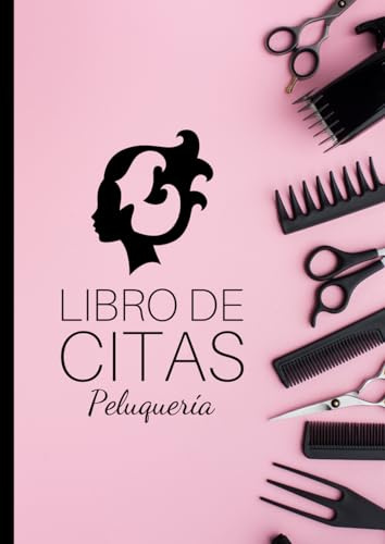 Libro de Citas Peluquería: Formato A4 con 102 Páginas - Agenda de Citas para Peluqueras, Peluqueros y Barberos