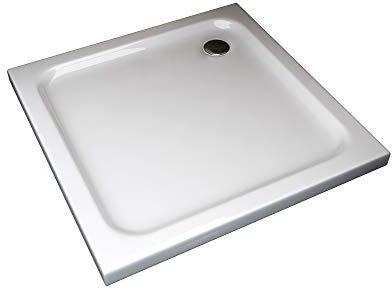 Piatto Doccia in Abs Acrilico Rinforzato Con Fibre Di Vetro e Resina Poliestere (70X70 QUADRATO)