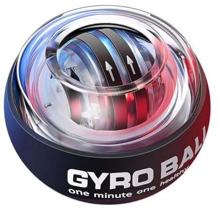 Ezweiji Gyro Ball, Handgelenk Training Ball, Handgelenk Strengthener, stärkt Handgelenk Knochen und Muskeln zur Reduzierung von Verspannungen & Schmerzen
