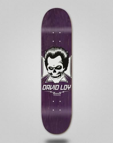 Birdhouse Skateboard Skateboard Deck Board Loy Skull Purple 8.38