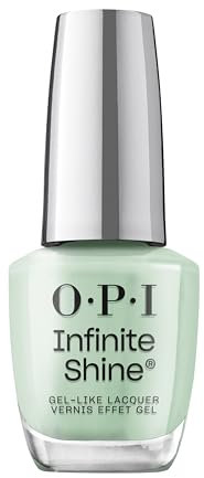 OPI Infinite Shine In Mint Condition – vorgehärtete Gel-Technologie ohne UV-Lampe – bis zu 11 Tage Halt – langanhaltender, veganer Nagellack – extra breiter ProWide Pinsel für makellosen Auftrag