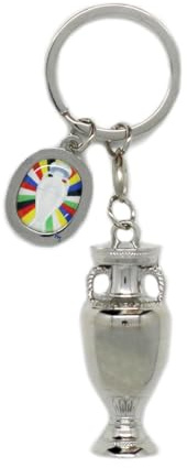 UEFA Euro 2024 - Schlüsselanhänger 3D Trophy - 45mm - aus Metall
