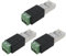 OTOTEC 3 STÜCKE RJ45 Zu RS485 Konverter A Verbindung Zu PIN4 B Verbindung Zu PIN5 44x13x11mm RJ45 Anschluss Adapter Zu Erreichen Datenübertragung