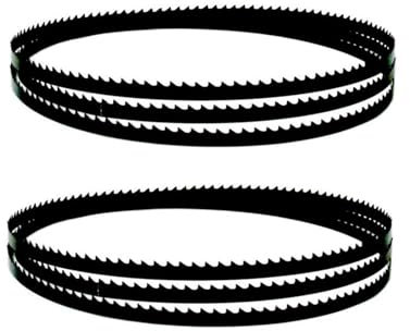 JNHGSHUAISDF Bandsägeblätter 2 Stück 1490 mm Bandsägeblätter 3 4 6 10 14 TPI 1490 x 6,35 x 0,35 mm for Scheppach for Basato 1 Holzbearbeitungswerkzeuge(14TPI)