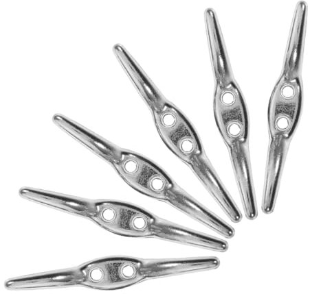 Garneck 6stücke Metallhaken Für Jalousien Cleat Für Sichere Kabelverwaltung Und Kindersicherung Vielseitig Einsetzbar Für Fensterdekoration Und Sonnenschutz