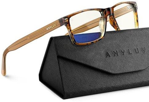 ANYLUV Blue Light Glasses for Kids, Blue Light Blocking Glasses for Girls/Boys, Teen Gaming Glasses Anti Eyestrain