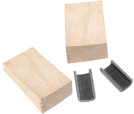 YARNOW 2sets Parti Per Da Giardino Testa Ferro Rinforzata Con Cunei e Tappi Legno Accessori Per Attrezzi Da Giardinaggio Facile Installazione e Uso Per Diverse Tipologie Di Zappe