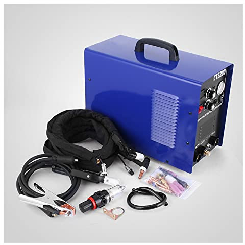 Macchina per Saldatura, CT520D Plasma Cutter Tig Stick Saldatore 3 in 1 saldatrice combinata, 50Amp Air Plasma Cutter, TIG 200A / saldatore for bastone