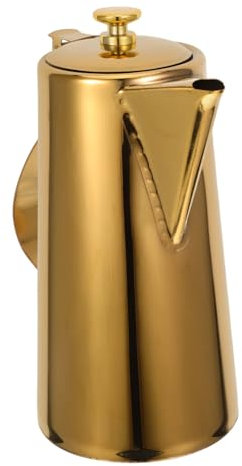 Cabilock Jarra De Agua De Acero Inoxidable Con Tapa, Jarra Para Leche Helada, Jarra Para Espumar, Jarras Con Asa, Jarras Para Bebidas Para Uso En Cocinas Domésticas Y Restaurantes, 1,5 L