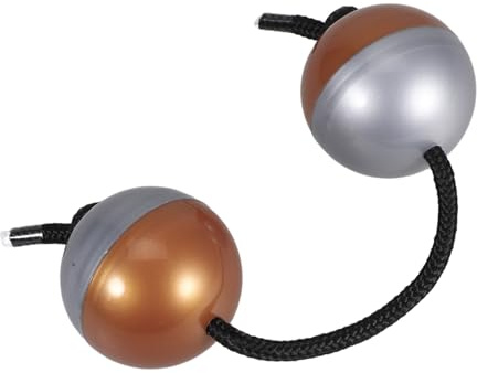 EXQUIMEUBLE Maracas Shaker per Ragazza Palline Shaker Africane Strumento Percussione Africano Kashaka Maracas Ritmiche Strumento Musicali Sonagli
