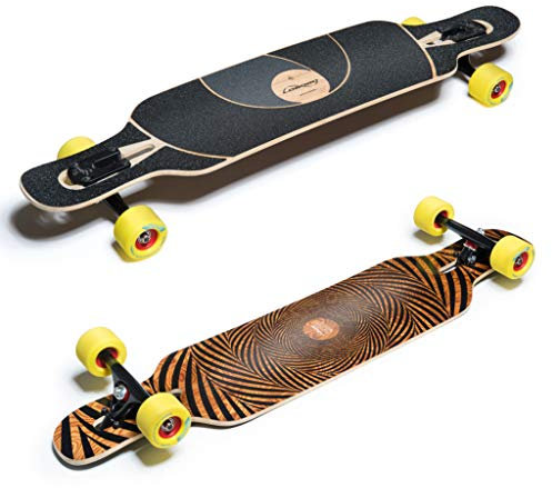 Loaded Tan Tien Flex 2 Complete Longboard Skateboard W/ Paris Trucks, Orangatang Durian Wheels by Loaded