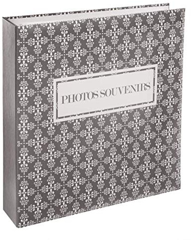 Album Photo Grand Format - 500 Photos - 10x15 cm (Romance Gris)