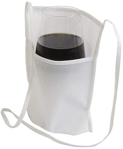 Generico - Juego de 10 portavasos de cuello para degustación, ideal para buffet de boda, vivienda, bodas, aperitivos, cenas de pie, buffet, somelier