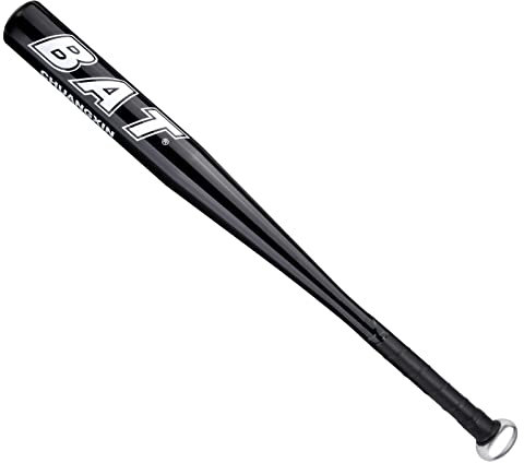 34 Pollice Mazza da baseball 86,4 cm Mazza leggera in lega di alluminio Racchetta Softball Sport all'aria aperta per giovani Adulti Colore nero 34 ''