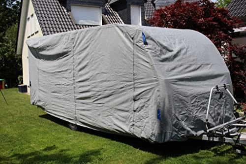 HC Outdoor Wohnwagen Abdeckplane Caravan Schutzhülle Wohnmobil Camper Garage Schutz Größe S Camping Atmungsaktiv Campen