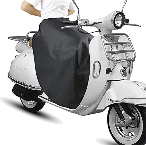 Queta Funda de Pierna de Scooter Delantal de Protección de Piernas de Moto Funda Protección a Prueba de Viento Impermeable para Piernas Cubierta Caliente Universal para Scooter Coches Eléctricos Moto