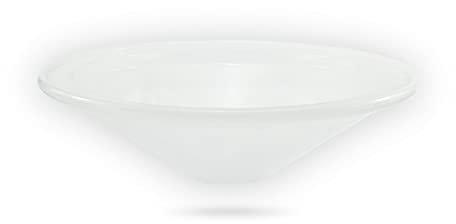 Budawi® Glasschale Brunnenschale rund, Ø 25 cm für Nebler und Zimmerbrunnen