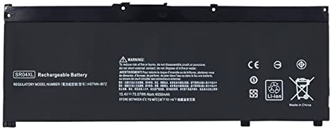 ASKC SR04XL 917724-855 Laptop Battery for HP Omen 15-CE0XX 15-DC0XX Series 15-CE015DX 15-DC0051NR Pavilion 15-CB0XX 15-CX0XX 15-CB041NR 15-CX0056WM 917678-1B1 917678-2B1 HSTNN-IB7Z HSTNN-DB7W