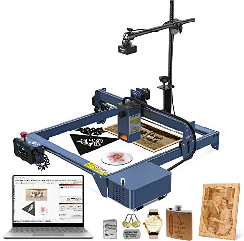 ATOMSTACK A30 PRO Laser Graviermaschine Cutter mit AC1 Lightburn Kamera, Air Assist, 33W Laserkopf Ausgang,160W Laserschneider Lasergravur Maschine für Holz Metall Glas