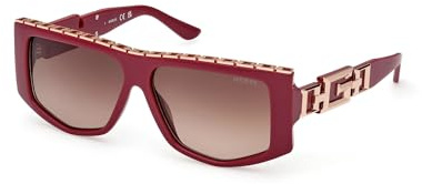 Guess GU7914 Occhiali da Sole Donne Shiny Bordeaux Rosso, Taglia Unica