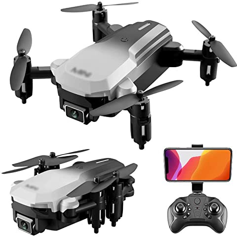 GUYANA Mini Drone avec Double caméra 4K HD pour Enfants, Jouets télécommandés, Cadeaux pour garçons et Filles avec Maintien d'altitude, décollage/atterrissage/Retour à Une Touche, Flips 3