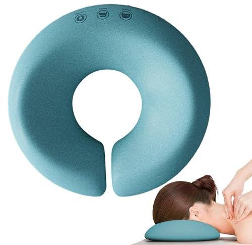 Xeihuul Cuscino massaggiante viso – Cuscino massaggiante per lettini da massaggio, Poggiatesta professionale a forma di U, Poggiatesta morbido elastico per poltrona massaggiante, letto spa