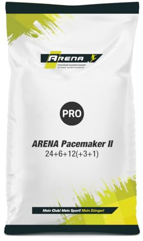 ARENA Rasen Sommerdünger Pacemaker II 20kg I Langzeit Rasendünger im Sommer I 10 Wochen Langzeitwirkung I 24+6+12(+3+1)