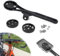 Compatible with Garmin Edge Wahoo Elemnt Bryton Rider Stages Dash Out Front Bike Mount for Aero Integrated Handlebar, GoPro Combo Mount with Camera and Headlight