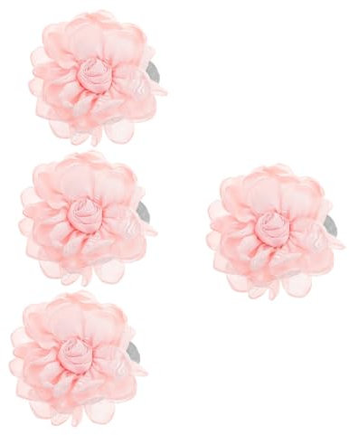 IMIKEYA 4 Stück Vorhang Gebunden Blumen Fenster Schatten Dekorationen Zubehör Für Fensterabdeckungen Vorhang Schnallen Vorhang Raffhalter Magnetische Vorhanghalter Schnalle Raffhalter