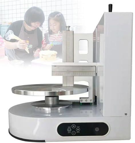 Automatic Cake Smoothing Machine, Adjustable Icing Smoother for Professional Baking, Perfect for Buttercream and Fondant