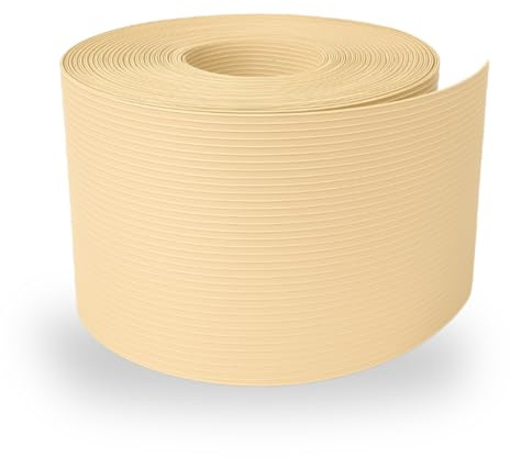 FORTENA Classic Line Sichtschutzband 19 cm x 26 m Beige RAL 1015 Zaunblende