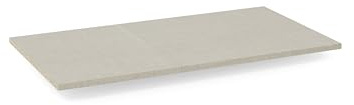 Rauch Möbel ZUBEHÖR, Einlegeboden, für Drehtürenschränke von Rauch mit Einer Elementbreite von 93 cm, Farbe Texline Leinenoptik, Maße 90x1,6x45cm