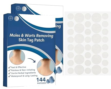 Parches Quita Verrugas Cuello Y Cara,Producto De Verrugas,Eliminar Los Defectos De La Piel,Para Todos,2PC