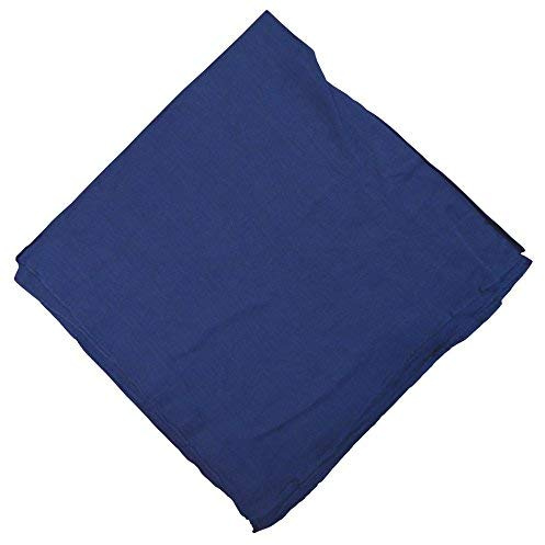 indischerbasar.de Halstuch 50x50cm Baumwolle 1A Qualität Einfarbig Bedruckbar Bestickbar Azofrei Uni Tuch Kopftuch Schultertuch Accessoire