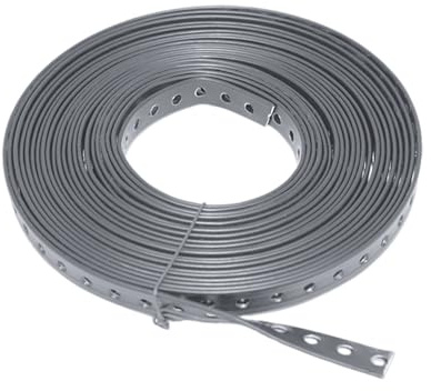 Primo-Befestigungstechnik GmbH PARCO 1 Rolle Lochband Montageband kunststoffummantelt 19mm x 10m verzinkt