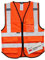 Salzmann Gilet de Sécurité - Gilet réfléchissant de haute visibilité avec plusieurs poches - Fabriqué avec du matériau réfléchissant 3M
