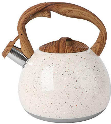 Hervidor Tetera grande Tetera hirviendo Tetera eléctrica Estufa Teteras Tetera con silbido Caldera de té Accesorios para automóviles pequeños para tetera de acero inoxidable Tetera eléctrica Viaje A