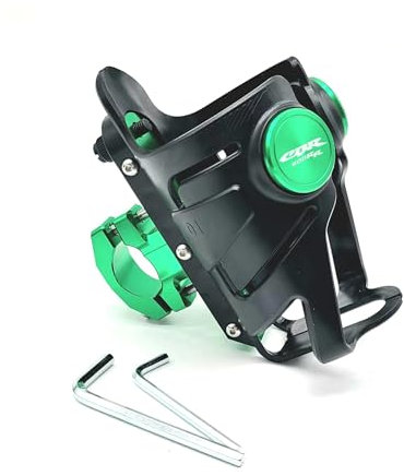 QILINIY Porte-gobelet pour Moto Porte Gourde pour CBR600RR Support De Verre Modifié Universel Fournitures Gadget Cage De Bouteille d'eau Pièces De Béquille Accessoires De Moto(1)