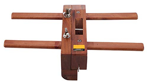 Zerodis Strumenti di Lavorazione Lama Affilata in Palissandro e Acciaio per Utensili Premium per la Lavorazione del Legno e gli Artigiani Fai da Te Pialla a Mano con Doppia Impugnatura