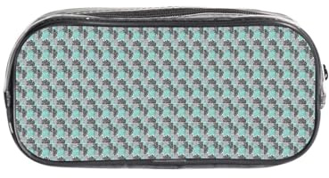 AYYQWE Pochette transparente pour fournitures scolaires et de bureau Motif fleurs de dahlia