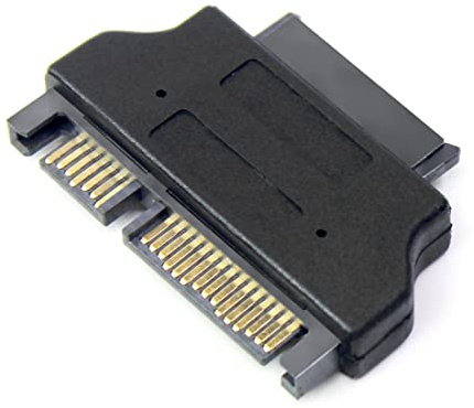 chenyang SATA 22Pin Male to Slimline SATA 13 Female Laptop CD-ROM Convertor Adapter