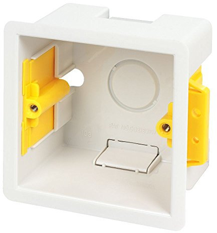 Appleby White Square Mounting Box, 47 mm